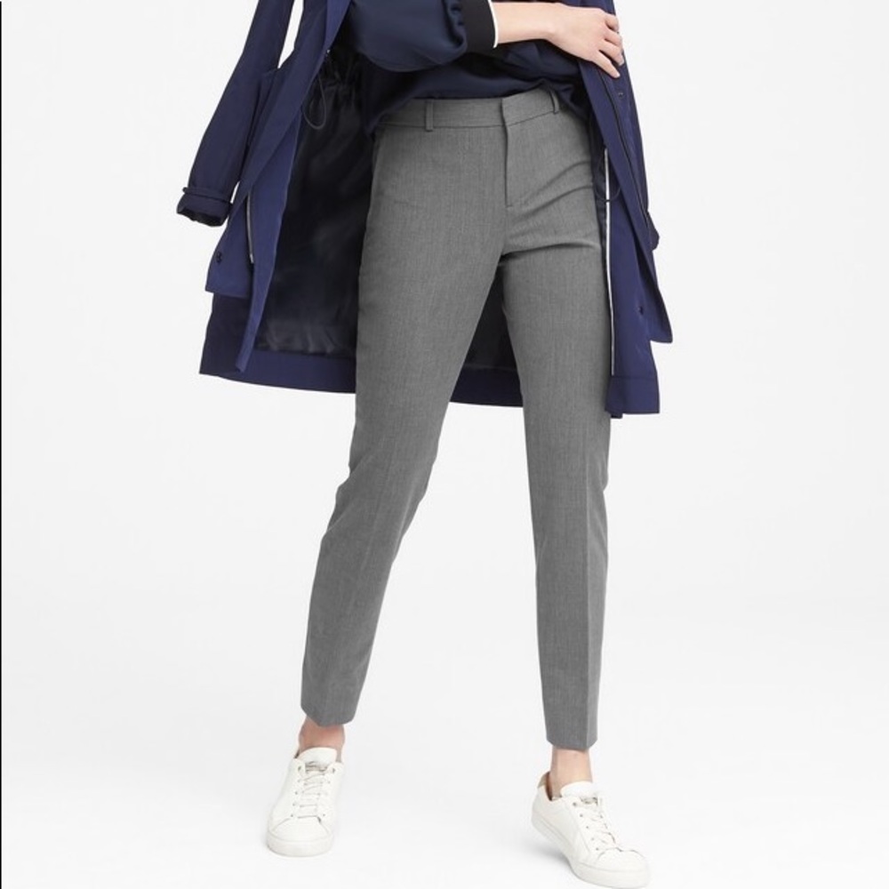 Banana Republic Ryan Slim Straight Washable Pant